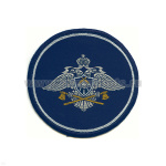 Шеврон тканый Спецстрой (кругл. по 210 пр.)