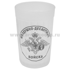 Стакан стеклянный граненый ВДВ (Никто кроме нас)