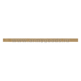 Галун металлизир. латунный (ширина 6 мм) золото