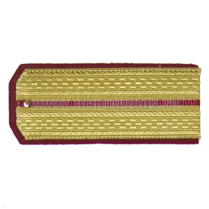 Погоны парад. зол. шелк. 1 крап. пр. (ВВ)