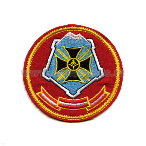 Шеврон вышит. Северо-Кавказский ВО нов/обр (кругл.)