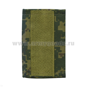 Ф/пог. "русская цифра" вышит. продольная полоса оливк. (старшина)