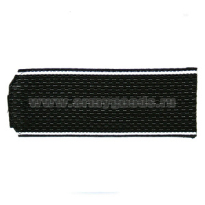 Погоны черн. бел. кант