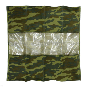 Укладка (полотно с кармашками для хранения) кмф зеленая (карманы непрозрачные)