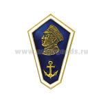 Значок мет. Гробик НВМУ (с накладкой)