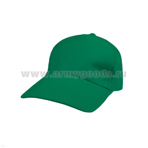 Бейсболка ярко-зеленая