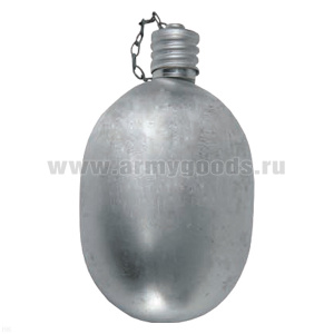 Фляга армейская алюминиевая не крашеная (0,7 л) поверхность фляги может быть со следами лежалости, небольшими царапинами и местами оксидирована