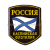 Шеврон пластизолевый Россия КФ (5-уг. с флагом)