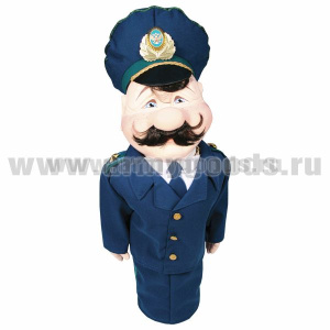 Кукла под бутылку (высота 52 см) Прокурор