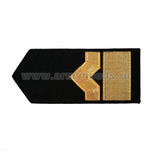 Погоны реч.фл. (жестк., галун) черн.: 11 катег.