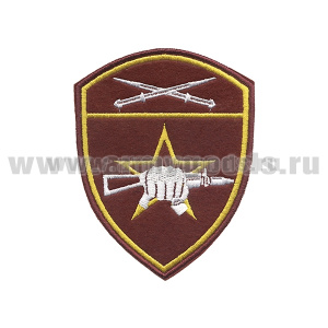 Шеврон вышит. Росгвардия Северо-Кавказский ВО (Спецназ)