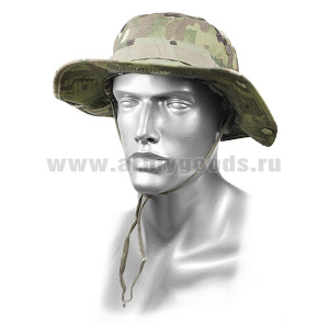 Панама "Охотник" (ткань rip-stop) "мультикам" (Кит.)