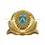 Кокарда мет. Казахстан (со звездой) офиц. бол.