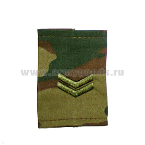 Ф/пог. "флора" вышит. зел. (мл. сержант)