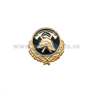 Значок мет. Пожарный (мал. на пимсе) черн.