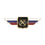 Значок мет. Должностной знак командующего флотом (кроме СФ) и Каспийской флотилией (№59)