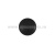 Пуговица рубаш. пласт. "грибок" черная