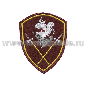 Шеврон вышит. Росгвардия Уральский ВО (Управление)