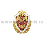 Значок мет. Росгвардия Отличник службы в в/ч (подразделениях) технического обеспечения (алюм)