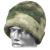 Шапка флисовая с отворотом (с утеплителем холлофан) "мох" (A-TACS FG)