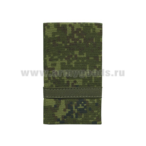 Ф/пог. русская цифра с нашит. текстильным галуном оливк. (ефрейтор) на липучке (пластик)