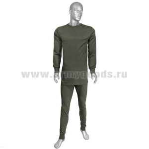 Белье летнее х/б оливковое (фуфайка и кальсоны) р-ры с 62