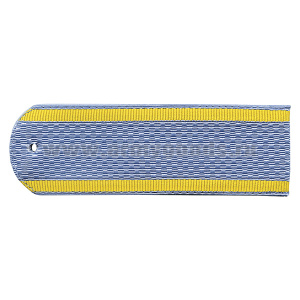 Погоны серо-голубые курсант. без "К"  БЕЗ КАНТА (Полиция (ОВД) на рубашку) нов/обр