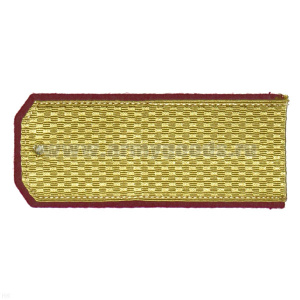 Погоны парад. зол. шелк. крап. кант (ВВ)