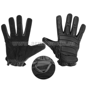 Перчатки кожаные с защитными накладками СОБР-2