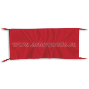 Повязка на рукав красная чистая