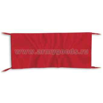 Повязка на рукав красная чистая