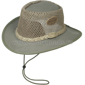 Шляпа (текстиль + текстильная сетка) оливковая (304L) пр-во ЮАР