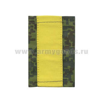 Ф/пог. "русская цифра" с нашит. текстильным галуном желтым (старшина)