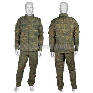 Костюм д/с ВКПО "русская цифра" (ткань микро "rip-stop", утепл. - флис) 20% хлопок, 80% полиэстер