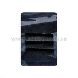 Ф/пог. "камыш" серый вышит. черн. (сержант - лычки МВД)