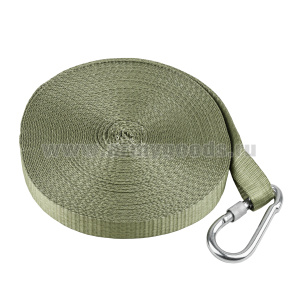 Строп эвакуационный тактический с карабином (20 м) хаки