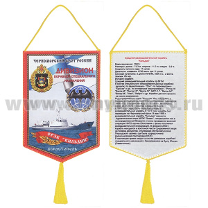 Вымпел шелкография СРЗК "Кильдин" Дивизион кораблей специального назначения