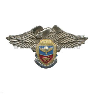 Значок мет. 7 гв. ВДД (серия ВДВ (америк. орел серебр.)