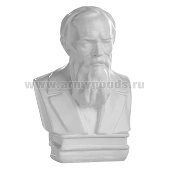 Бюст Достоевского Ф.М. (гипс, высота 10 см)
