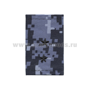 Ф/пог. Росгвардия ВОХР (расцв. "точка") вышит. черн. (прапорщик)