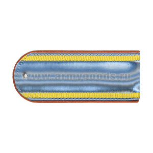 Погоны голуб. (оранж. кант) курсант. без «К» (МЧС руб.) 12 см