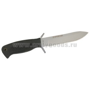Нож НОКС Партизан (рукоятка резинопластик, клинок антиблик) 24,5 см