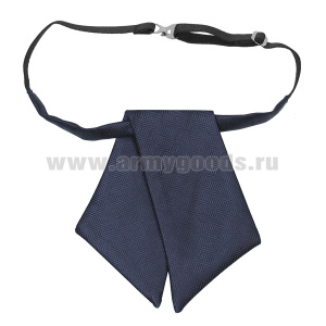 Галстук-бант женский синий Следственный комитет