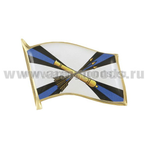 Значок мет. Флажок Войска ПВО (смола, на пимсе)