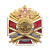 Значок мет. ВДВ (серия ДЧМ (крест и мечи)