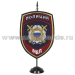 Вымпел вышит. на подст. Полиция МВД Охрана общественного порядка