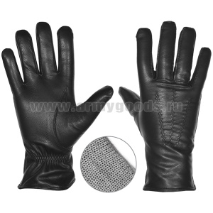 Перчатки кожаные с трикотажной п/ш подкладкой