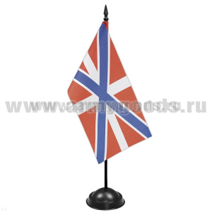 Флажок настол. на подставке (10х20 см) ВМФ Гюйс