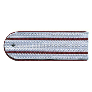 Погоны серые (крап. кант) 2 крап. пр. (ФСИН на рубашку) пластик