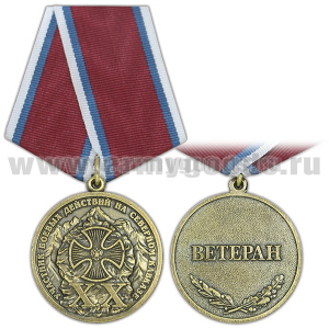 Медаль Участник боевых действий на Северном Кавказе (XX лет) Ветеран